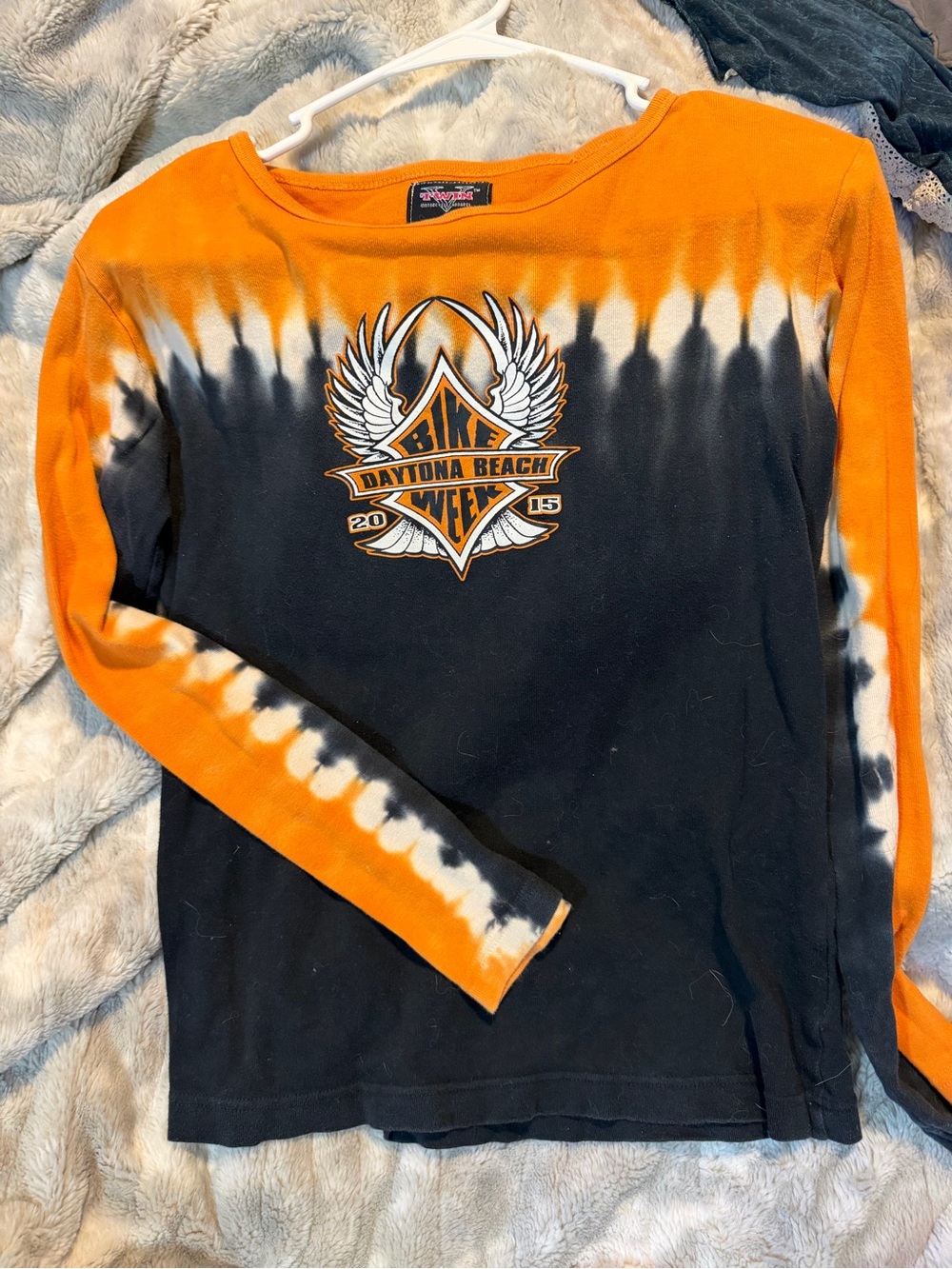BOGO! ๐๐ธ Daytona Beach Bike Week 2015 Tie Dye Long Sleeve - Picture 3 of 3